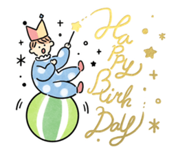 birthday stickers sticker #9529428