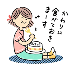 birthday stickers sticker #9529459