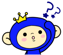 Happiness of monkeys sticker #9532567