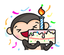 Year of the monkey (2016 Lunar New Year) sticker #9635834