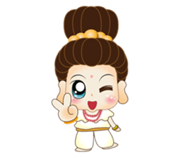 The cutest goddness of mercy sticker #9670160