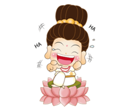 The cutest goddness of mercy sticker #9670164