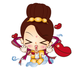 The cutest goddness of mercy sticker #9670169