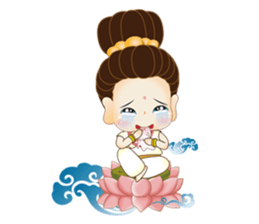 The cutest goddness of mercy sticker #9670173