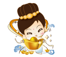 The cutest goddness of mercy sticker #9670181