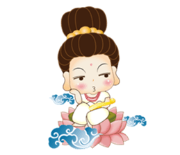 The cutest goddness of mercy sticker #9670184