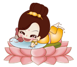 The cutest goddness of mercy sticker #9670187