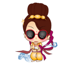 The cutest goddness of mercy sticker #9670189