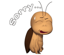 Peter (cockroach) sticker #9693509