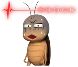 Peter (cockroach) sticker #9693520