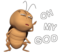 Peter (cockroach) sticker #9693532