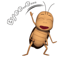 Peter (cockroach) sticker #9693543