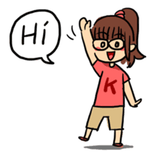 Cute Koharu sticker #9694784