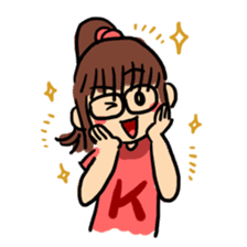 Cute Koharu sticker #9694786