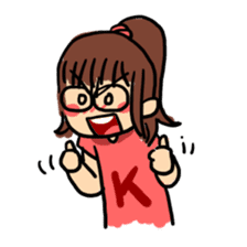 Cute Koharu sticker #9694787