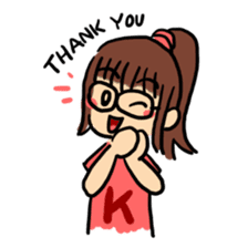 Cute Koharu sticker #9694790