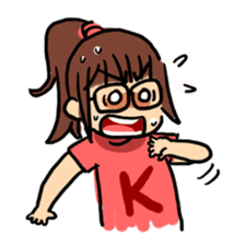 Cute Koharu sticker #9694798