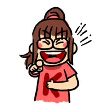 Cute Koharu sticker #9694801