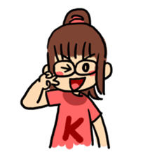 Cute Koharu sticker #9694805