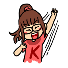 Cute Koharu sticker #9694807