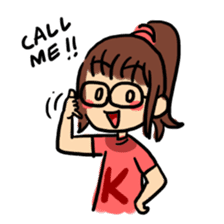 Cute Koharu sticker #9694815