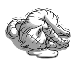 Gangster Cat sticker #9718197