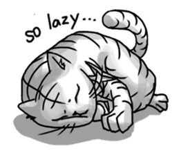 Gangster Cat sticker #9718200