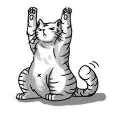 Gangster Cat sticker #9718202