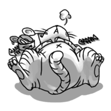 Gangster Cat sticker #9718204