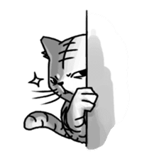Gangster Cat sticker #9718206