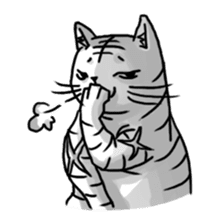 Gangster Cat sticker #9718212