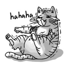 Gangster Cat sticker #9718214