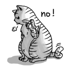 Gangster Cat sticker #9718217