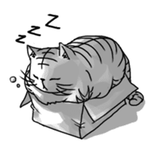 Gangster Cat sticker #9718223