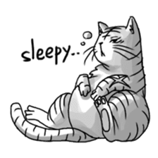 Gangster Cat sticker #9718224