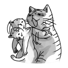 Gangster Cat sticker #9718230