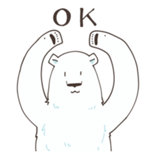 Polar bear Sticker of Shimako sticker #9732078
