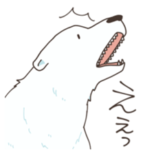 Polar bear Sticker of Shimako sticker #9732082