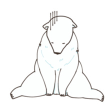 Polar bear Sticker of Shimako sticker #9732084
