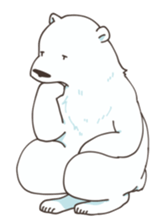 Polar bear Sticker of Shimako sticker #9732092