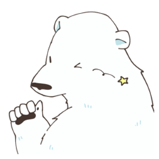 Polar bear Sticker of Shimako sticker #9732098