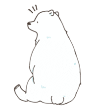 Polar bear Sticker of Shimako sticker #9732101