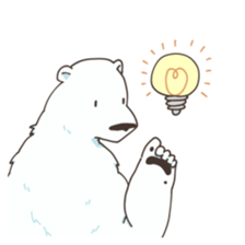 Polar bear Sticker of Shimako sticker #9732110