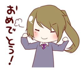 A sakura and friend sticker #9749798