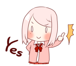 A sakura and friend sticker #9749806