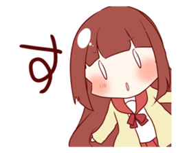 A sakura and friend sticker #9749810