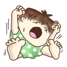 Square Head Caveman sticker #9780911