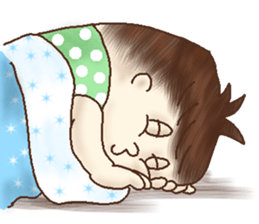 Square Head Caveman sticker #9780935