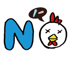 Kokekkokko English ver. sticker #9859621