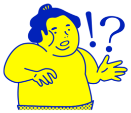 sumo wrestler.. sticker #9869047